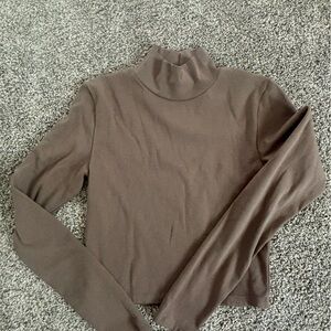 Zara Crop long sleeve top